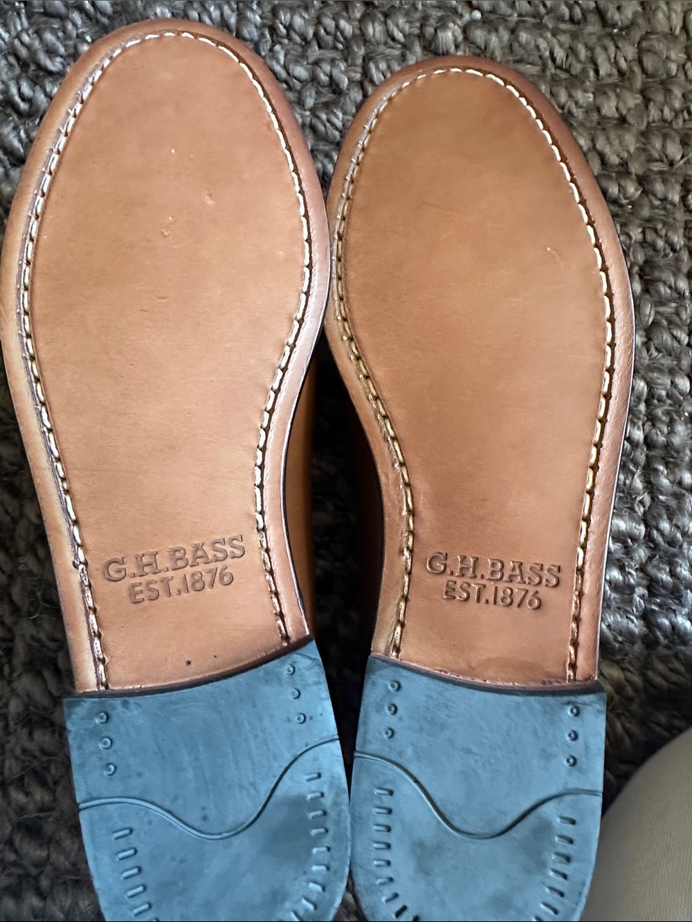 G.H. Bass Whitney Loafer in Cognac - Picture 4 of 8